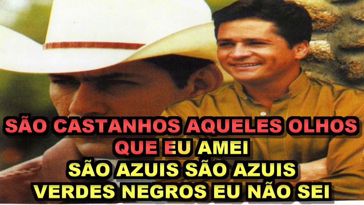 Aqueles Olhos - Leandro & Leonardo ( Karaoke) Ano: 1989
