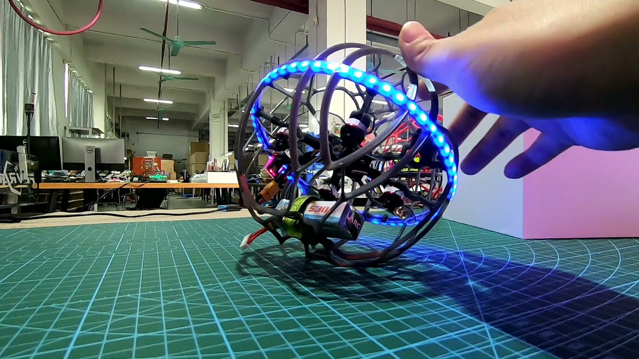 Flyball 156mm, drone ball, drone soccer