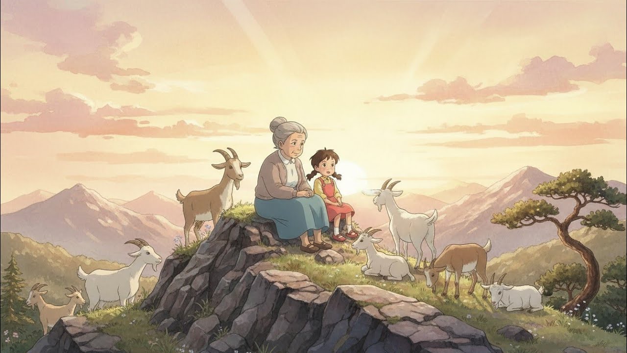 Emotional Grandmother Story | Ghibli Style 2D Animation __