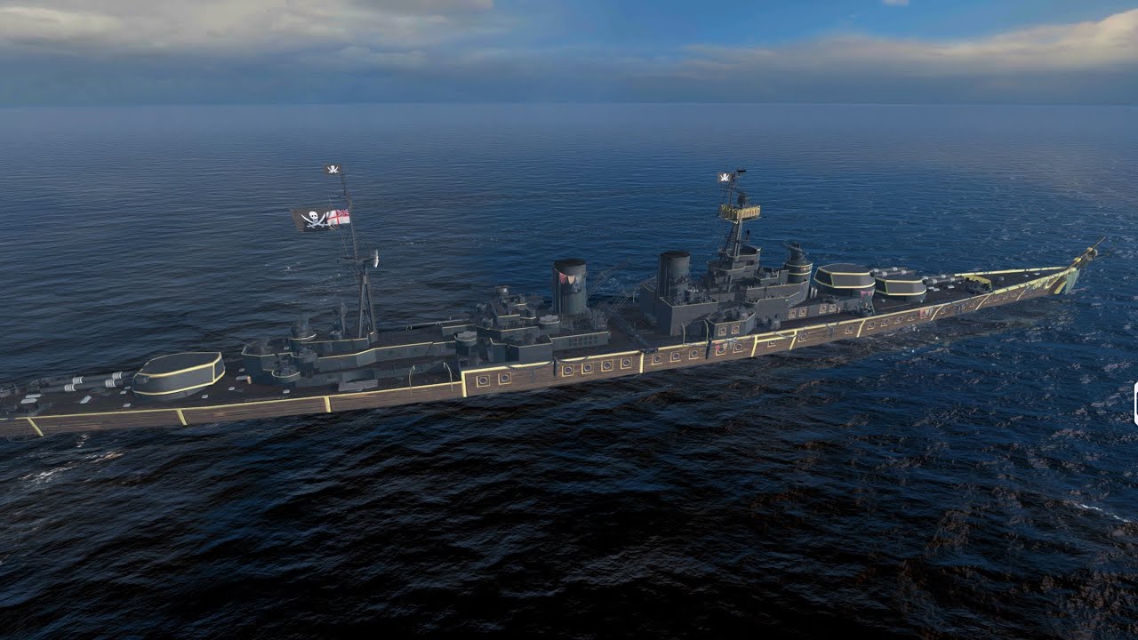 Incomparable Tier 10 🇬🇧 premium battleship gameplay - World of Warships Blitz