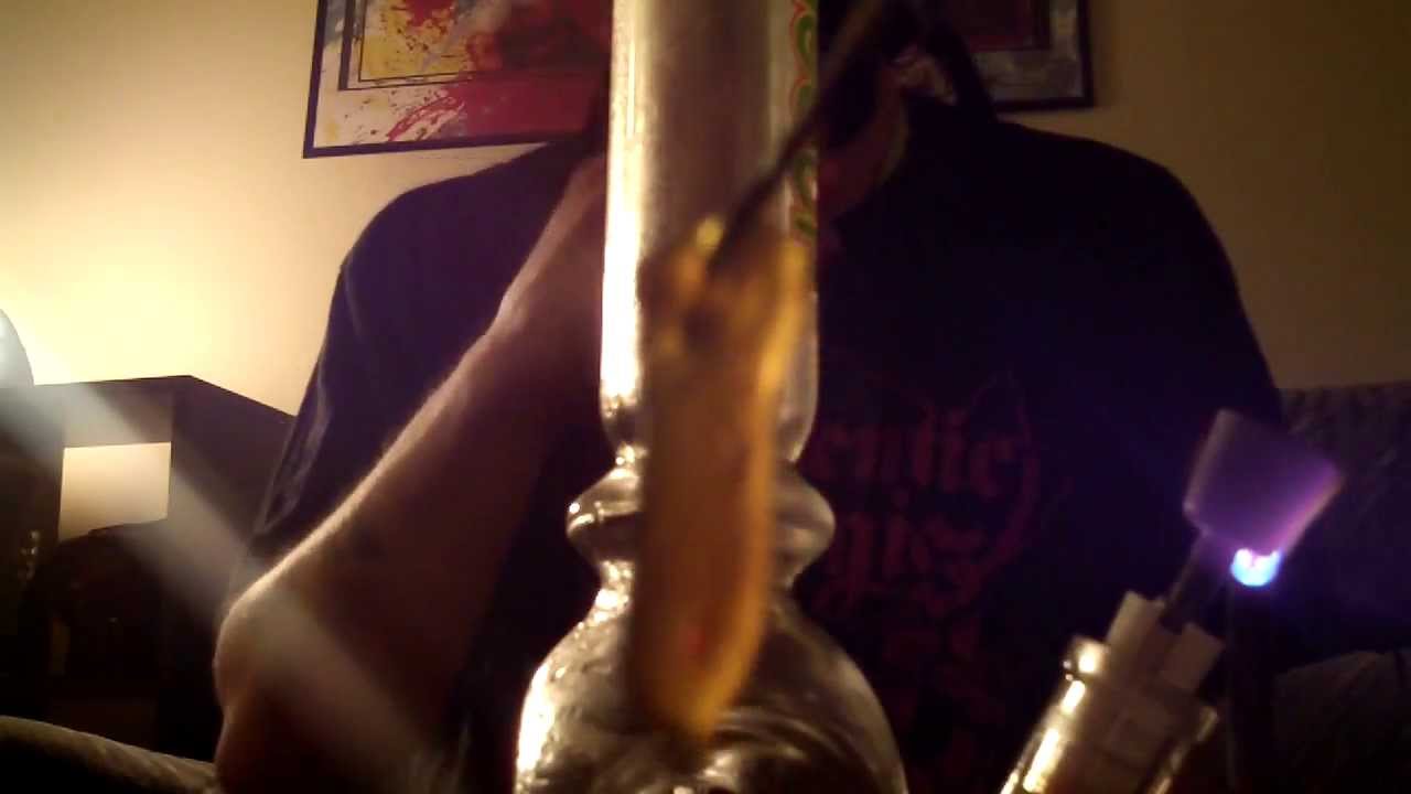 1gram of the purple train shatter threw the cheech disc with K.O