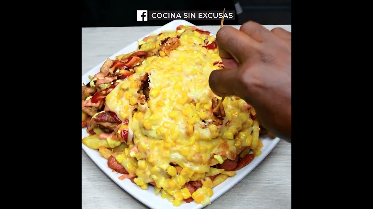 Como hacer Salchipapa casera | recetas Fáciles