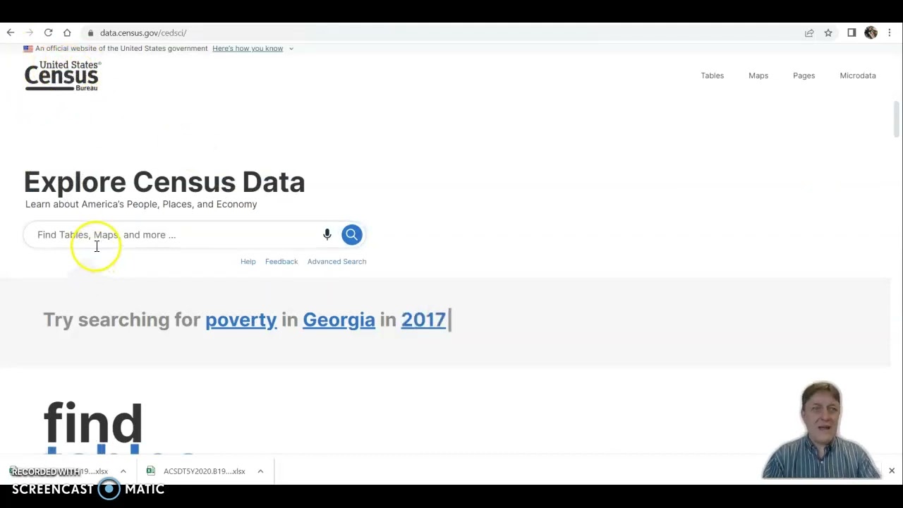 Income Inequality Data for Anytown USA through data.census.gov