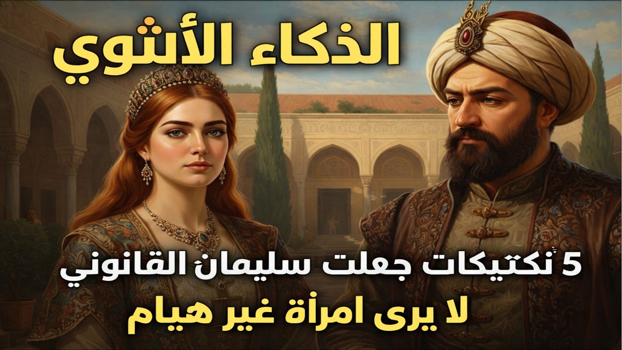 الذكاء الأنثوي  5 تكتيكات جعلت سليمان القانوني لا يرى امرأة غير هُيام
