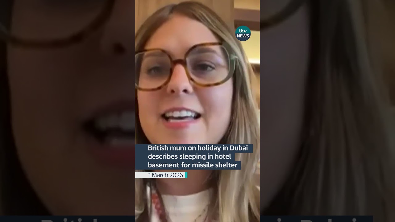 British mum on holiday in Dubai describes sleeping in hotel basement for missile shelter