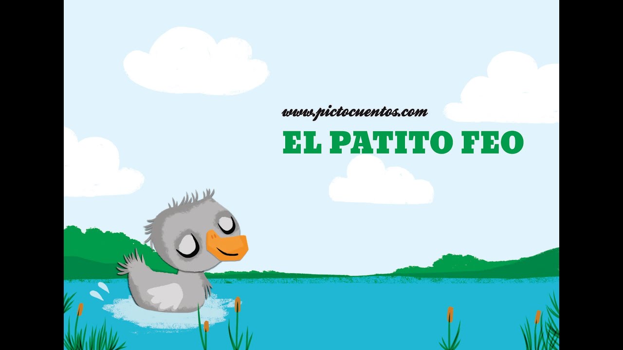 Cuento Infantil El Patito feo en Pictogramas versión extendida
