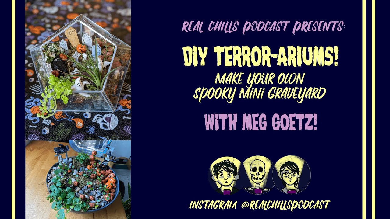 DIY Terror-ariums Tutorial - Make A Spooky Graveyard