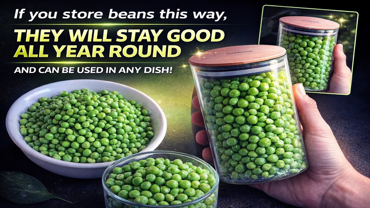 Preserve Green Peas for 1+ Year: Easy Blanching Hack – Keep Color, Taste Fresh for Any Recipe!