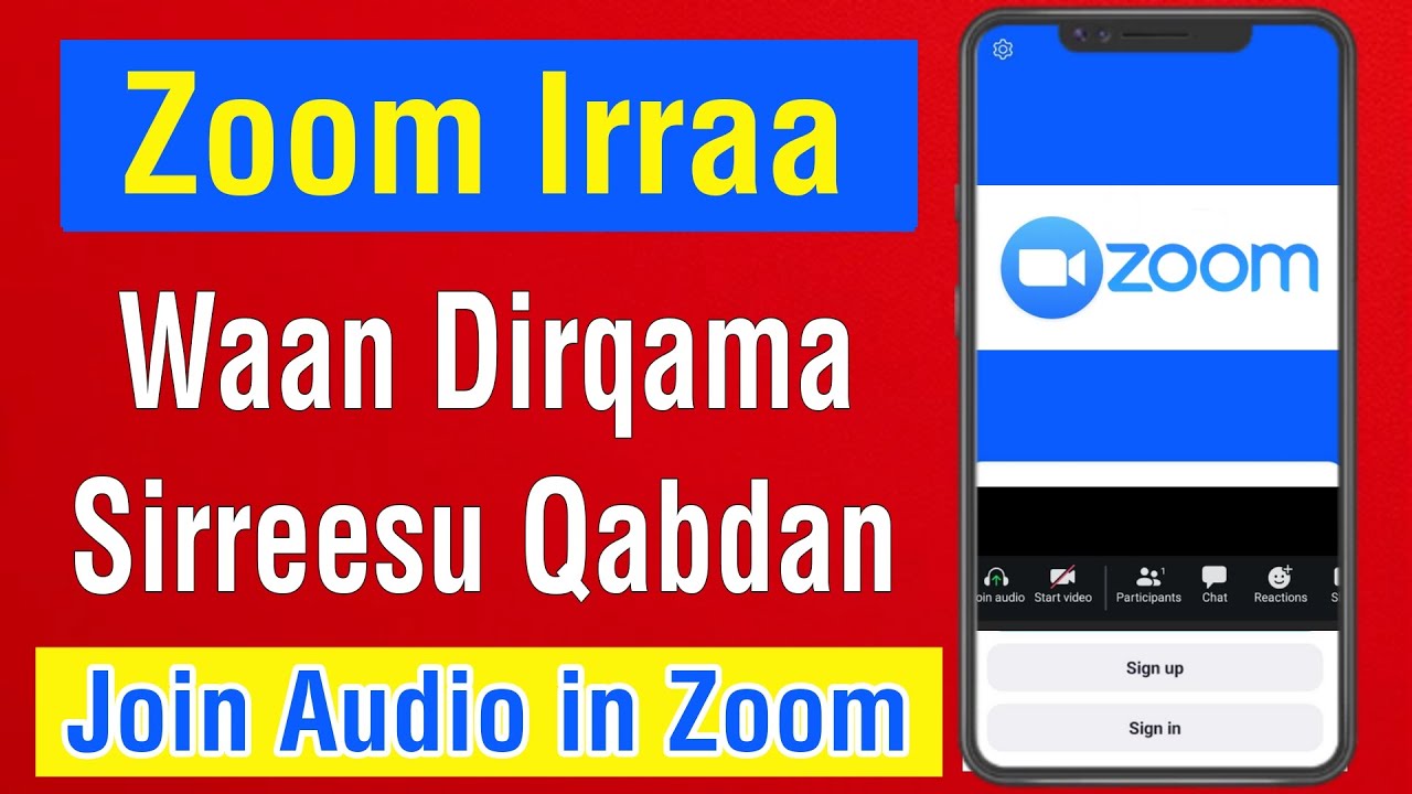 Akkata Sagalee Zoom itti Sirreesan