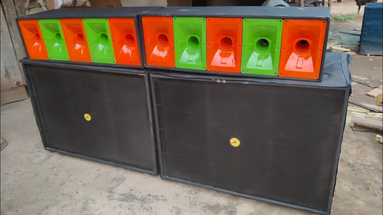 2pope bass & 3mid cabinet fitting, js box cabinet centre-6295784629.
