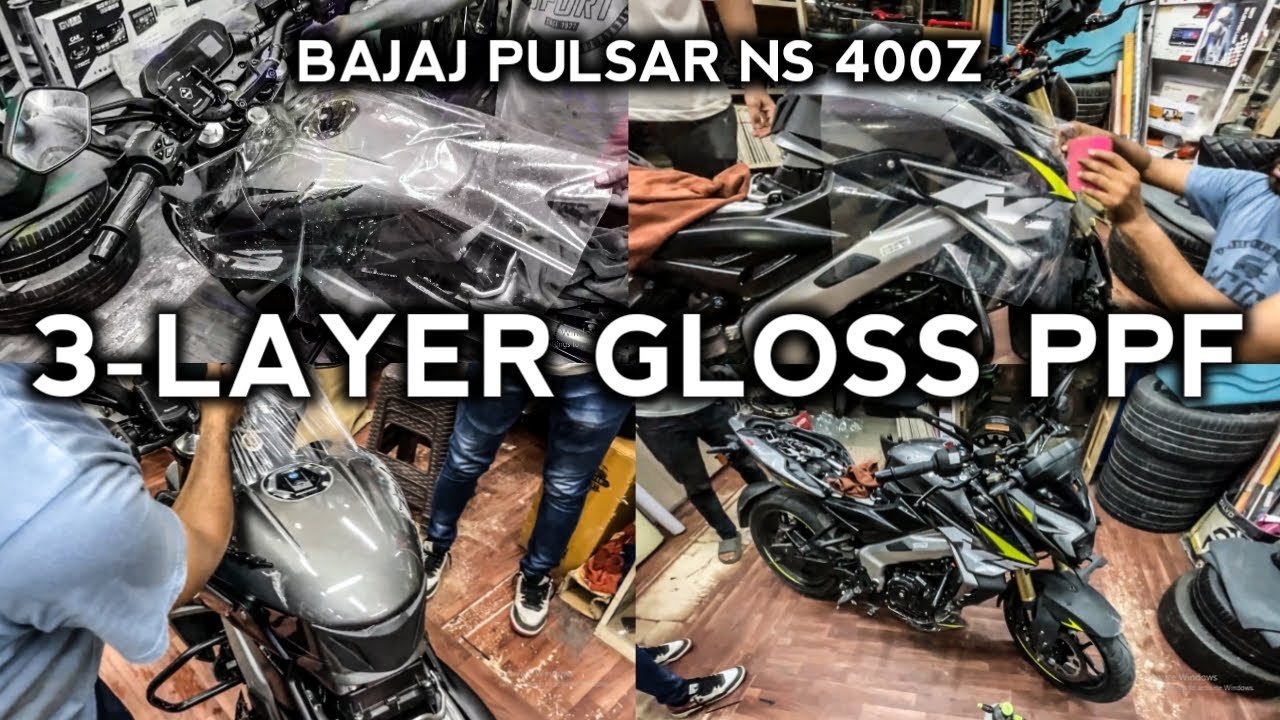 3-LAYER GLOSS PPF | BAJAJ PULSAR NS 400Z | JODHPUR