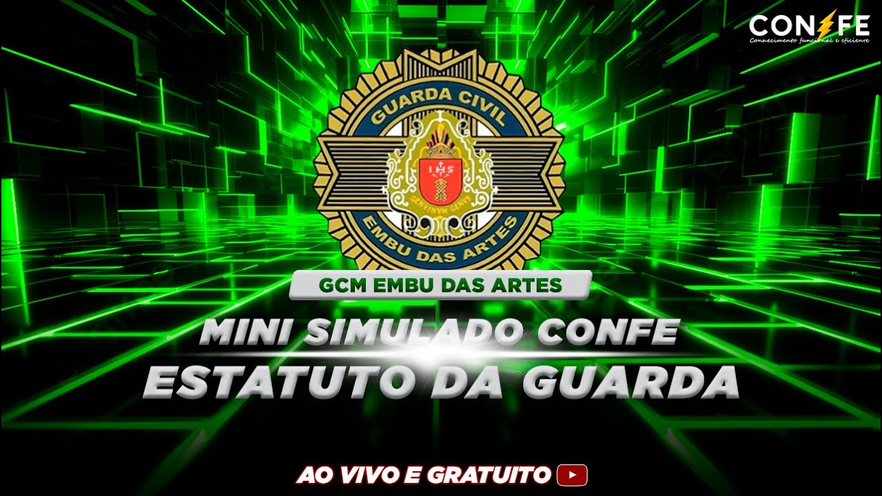 ESTATUTO da GUARDA I GCM Embu Das Artes I Confe Concursos