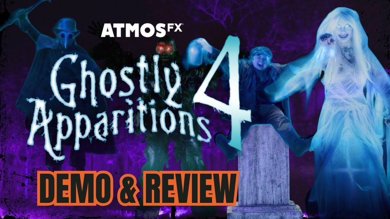 AtmosFX Ghostly Apparitions 4 Full Demo & Review (New for Halloween 2024!)