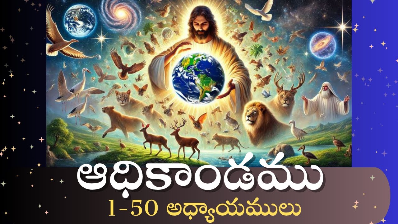 ఆదికాండము 1-50 అధ్యాయములు - తెలుగు బైబిల్ ఆడియో Latest Version 