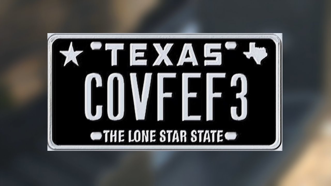 Local man puts viral "covfefe" typo on license plate