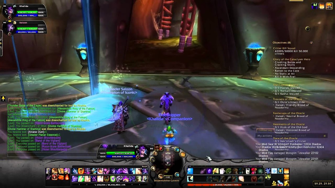 Serpentshrine Cavern Walkthrough!