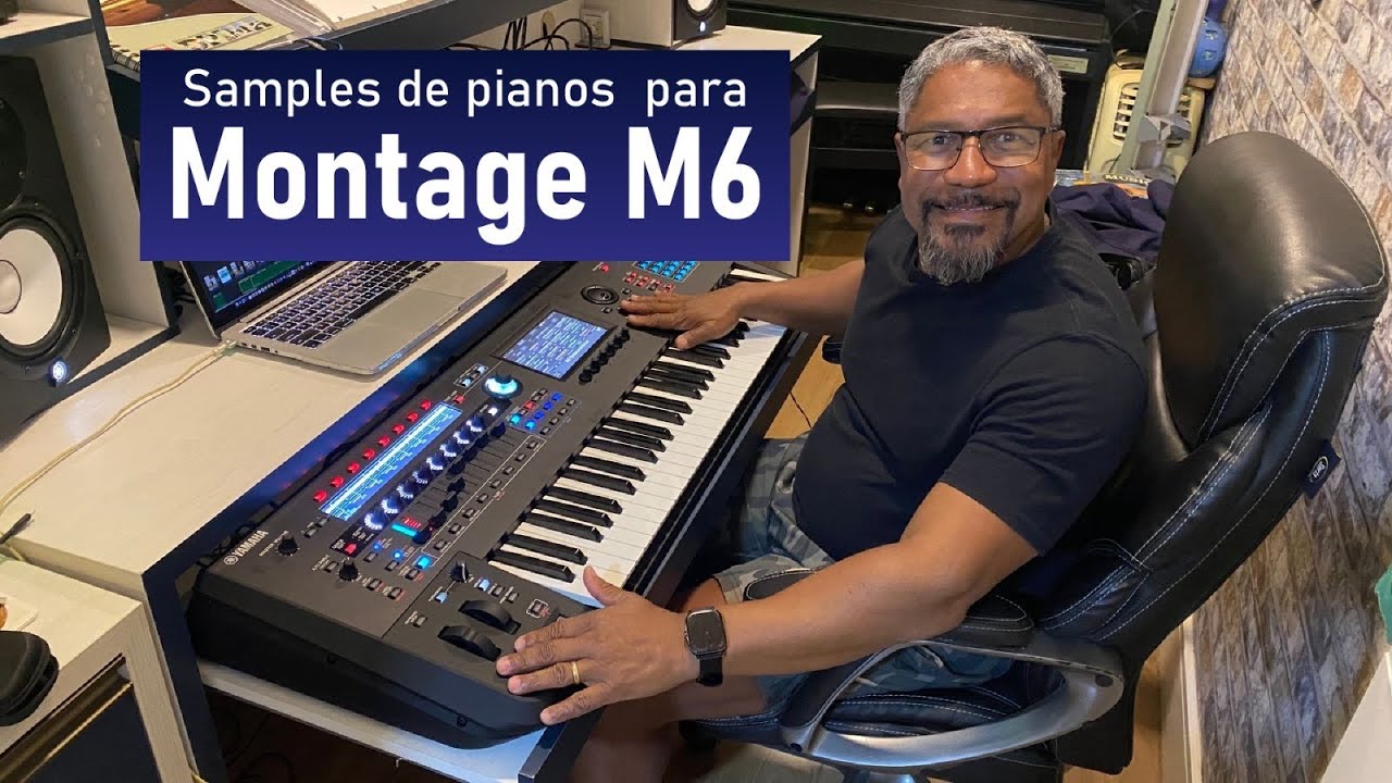 Meus Samples de piano para Yamaha Montage M6 #yamaha #piano