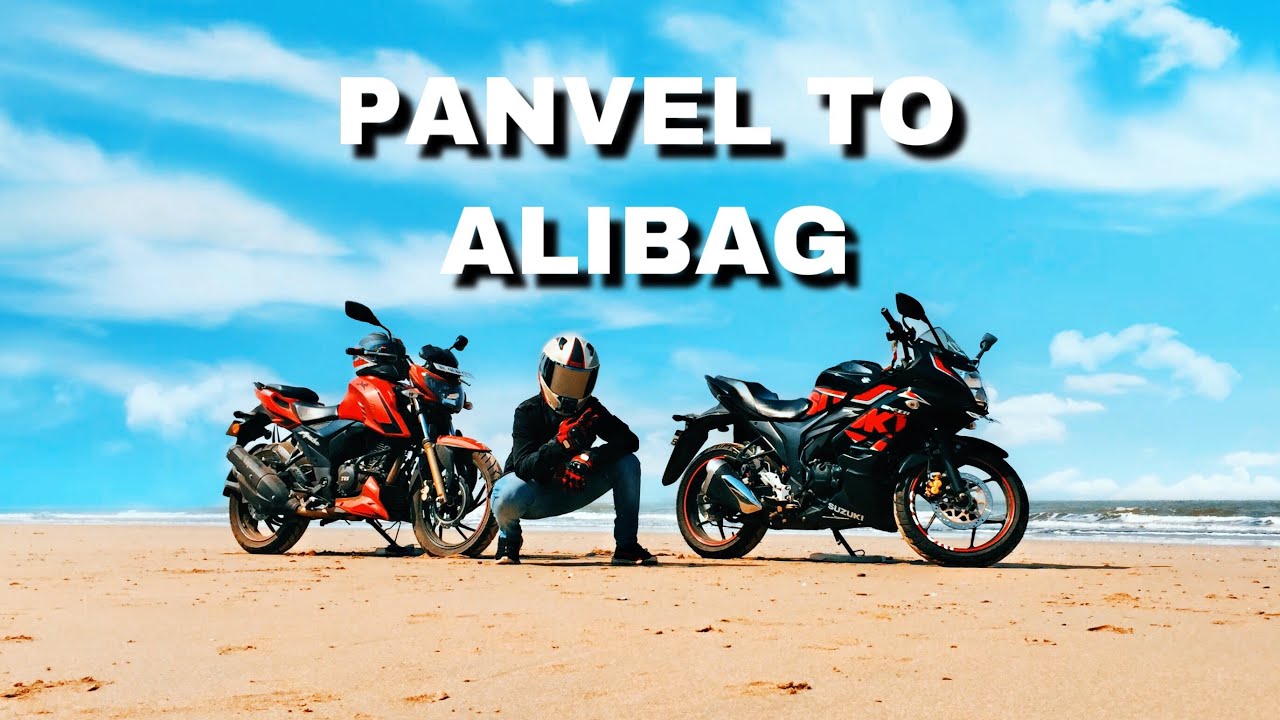 PANVEL TO ALIBAG / SUZUKI GIXXER SF ABS & TVS APACHE RTR 200 / RIDE DUAL | BY NJ 23