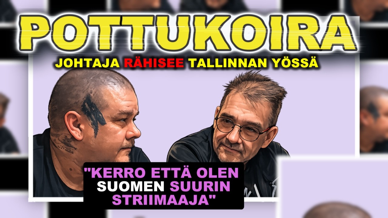 POTTUKOIRA & kohupoliitikko Kotilainen: Ongelmia ven&auml;l&auml;isten kanssa Tallinnan y&ouml;ss&auml; #tubetus
