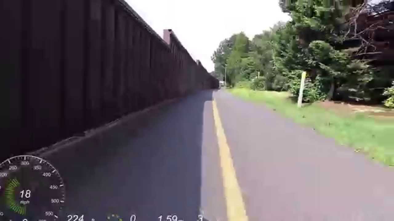 50-Mile Training Ride   Custis Trail Segment
