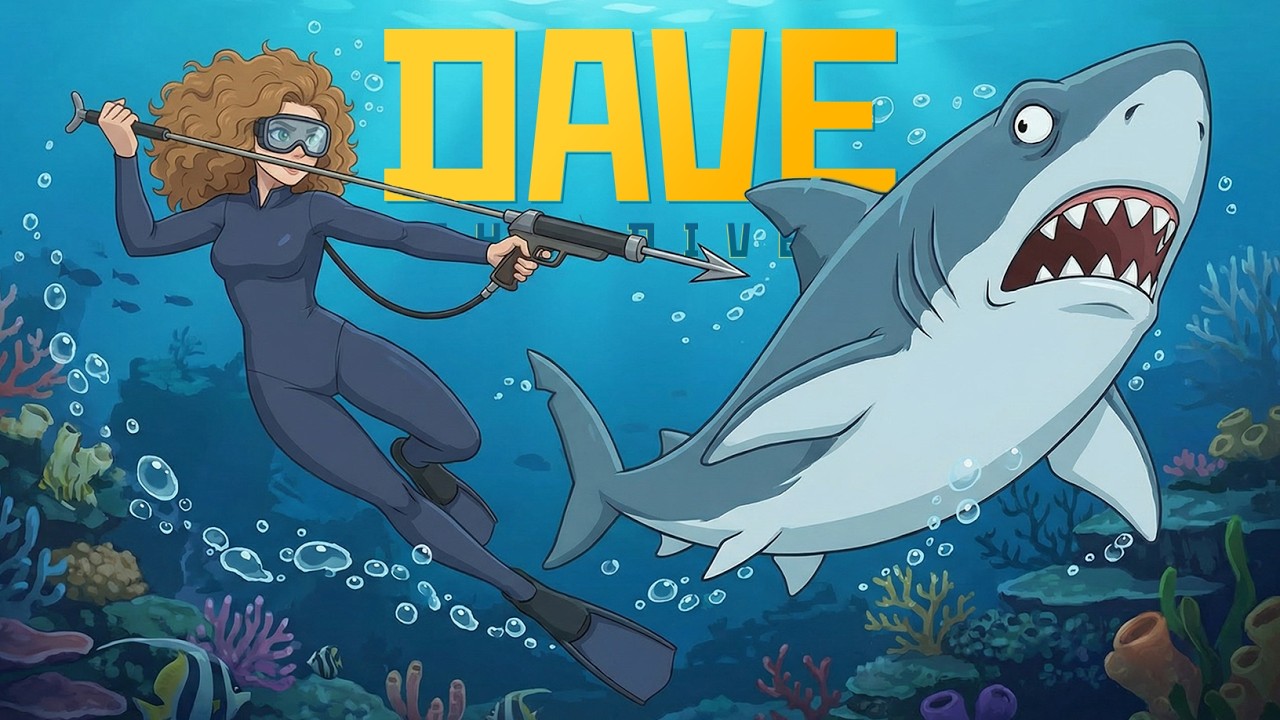 🔴ГРОЗА АКУЛ // Dave the Diver [#2]