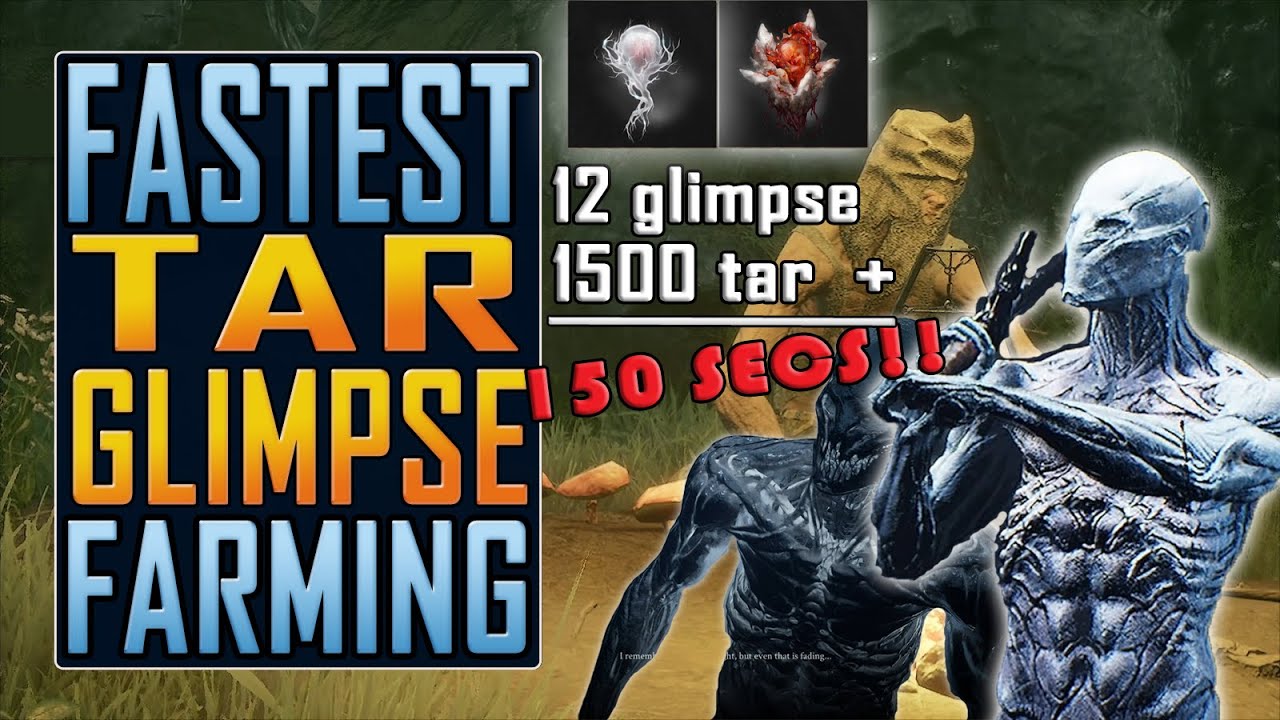MORTAL SHELL - FASTEST way to farm TAR and GLIMPSE - 1500 Tar + 12 Glimpse / 150 secs!!