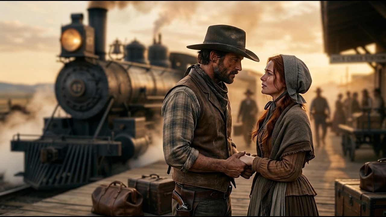 « Ne monte pas dans ce train », dit le cowboy — « Donne-moi juste une chance ».