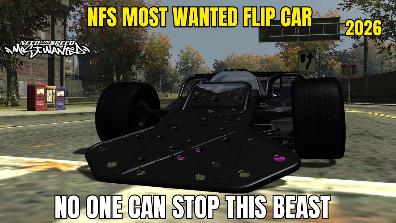 No One Can Stop This Flip Car in NFS Most Wanted 😱🔥 Beast Mode Activated!
