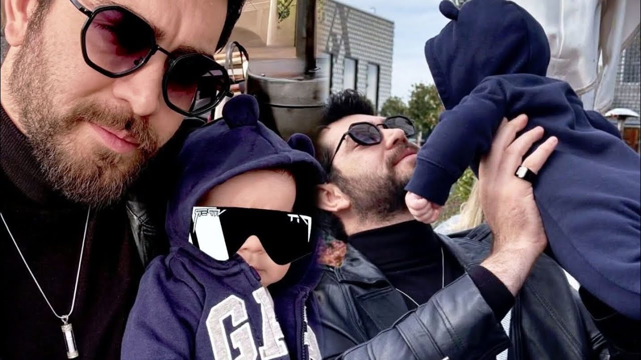 باريش وزوجته جولوم اثبت للفانز التركي أن طفل متبني بحركه غبيه جدا اثناء تدوال صورهم علي سوسيال