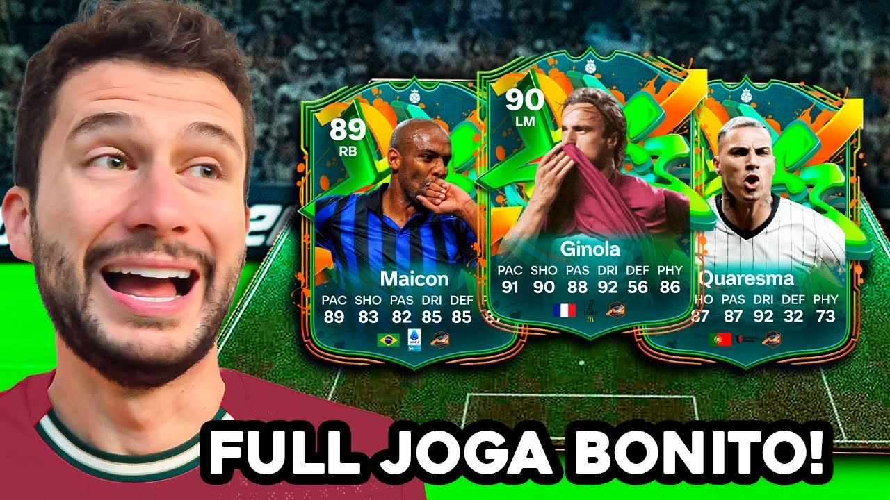 MONTEI UM TIME FULL JOGA BONITO COM OS NOVOS HEROES DO EA FC 26 🔥 ULTIMATE TEAM