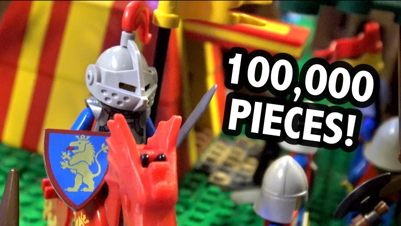 Amazing LEGO Castle with Full Interior (UPDATED VERSION)