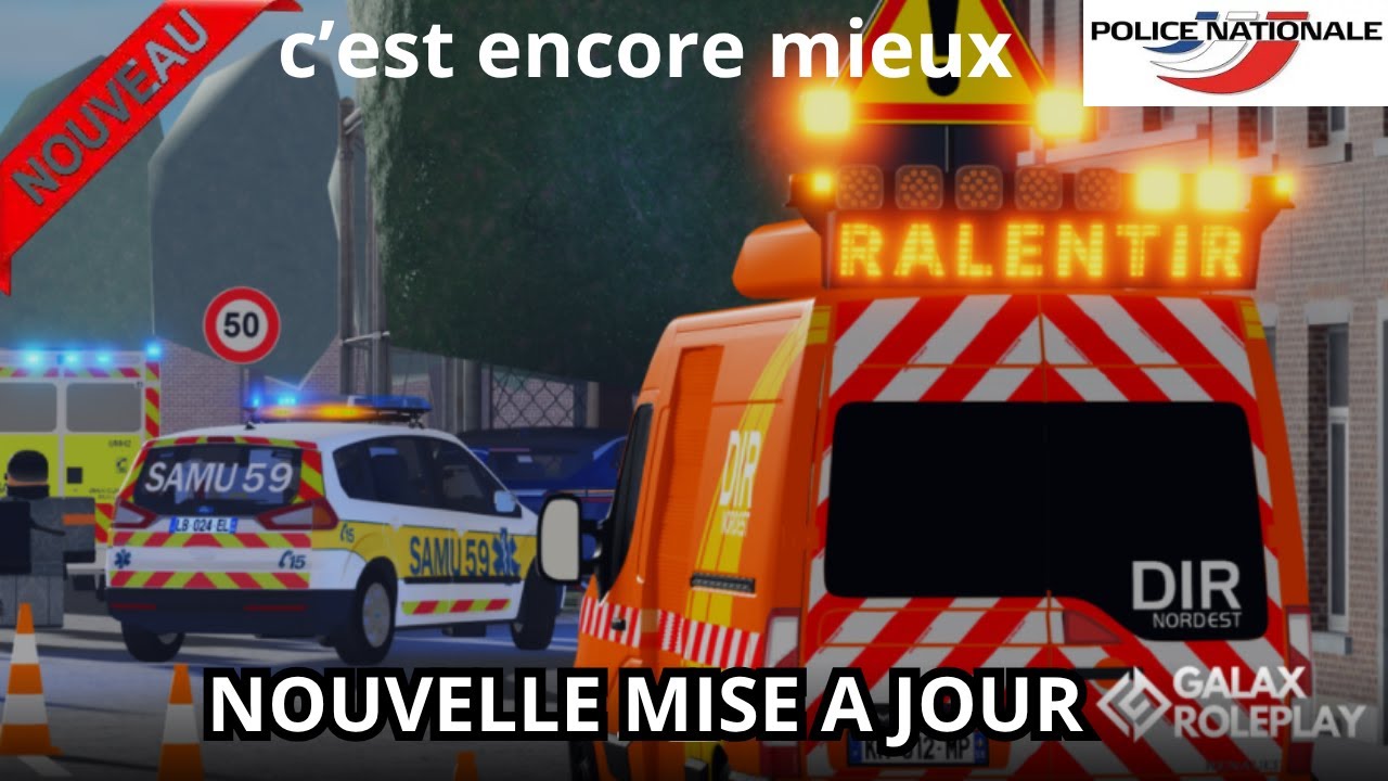 JE DÉCOUVRE LA MISE A JOUR DE GALAX RP!!! AJOUT DE VRAIES INTER EN DIR 🚨 !