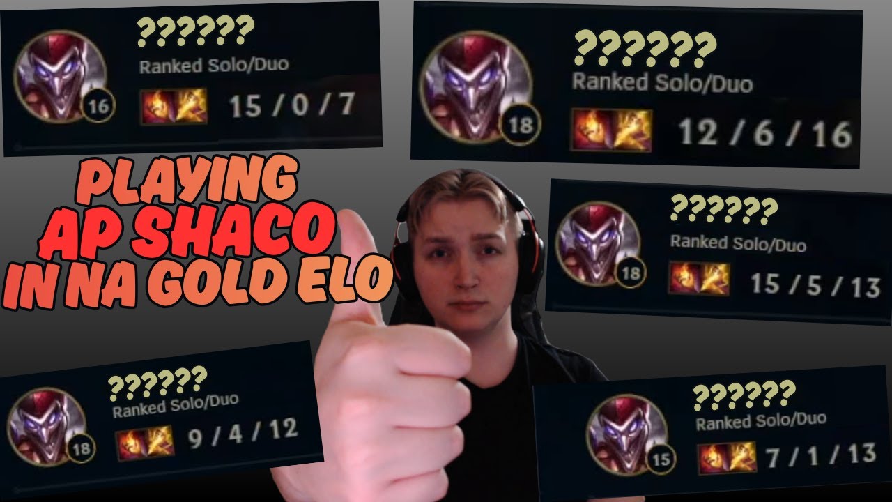 5 games in NA Gold elo