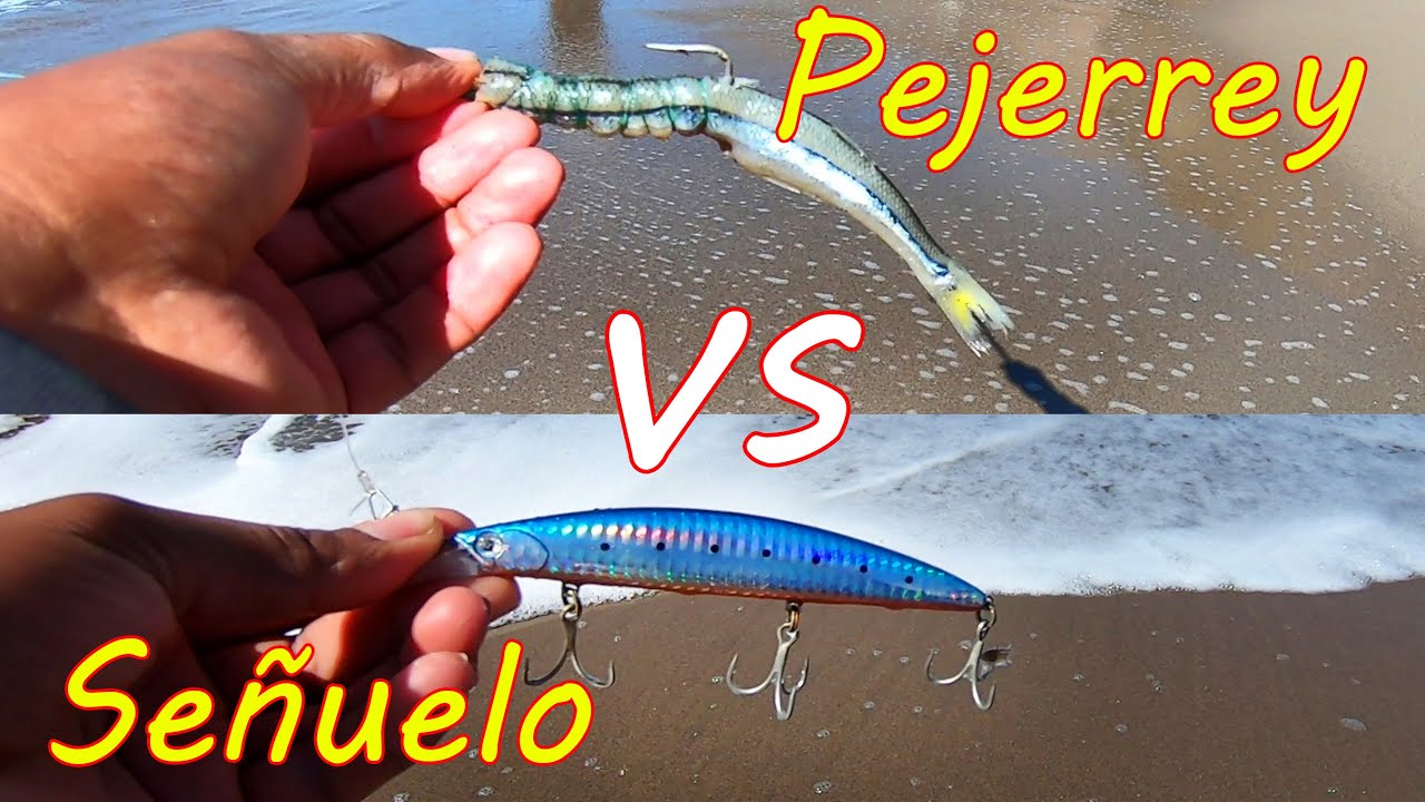 #113 Señuelo VS pejerrey / Para la pesca de Lenguado