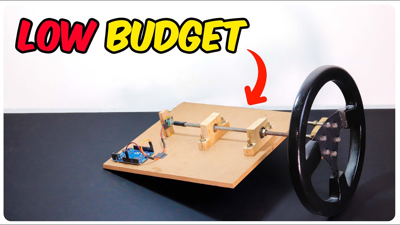 DIY Low Budget Gaming Steering Wheel