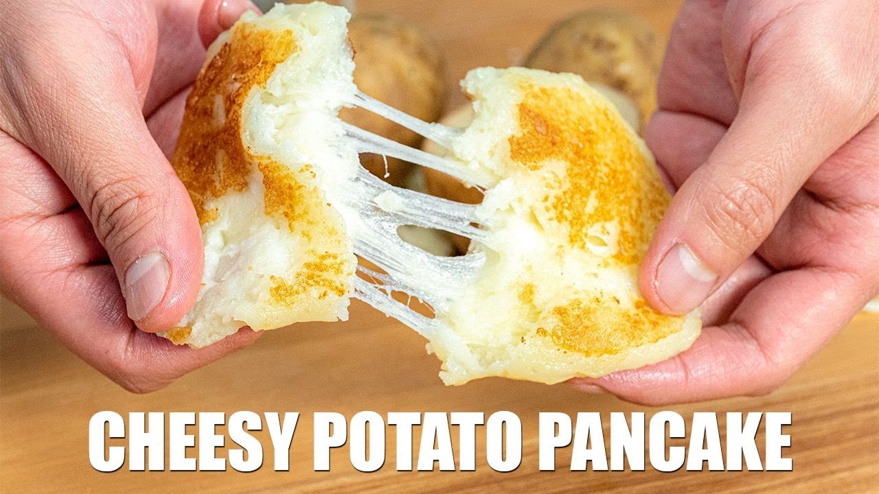 Cheesy Potato Pancakes Recipe