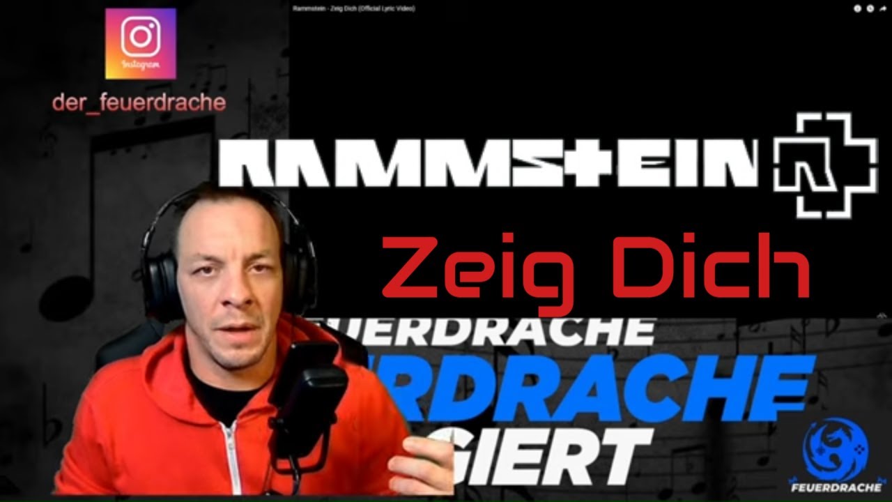 Reaktion auf Rammstein - Zeig Dich -  Reaction - Analyse