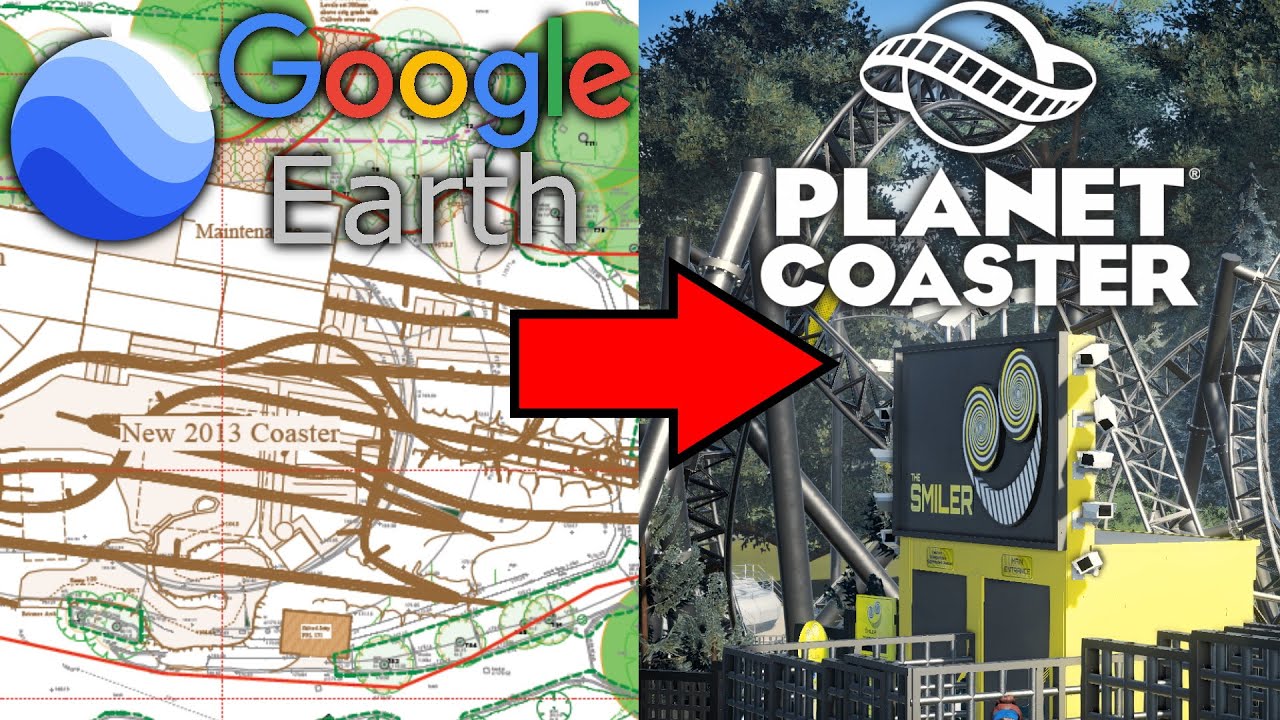 How to make 1:1 Re-Creations in Planet Coaster - Floorplan Tutorial