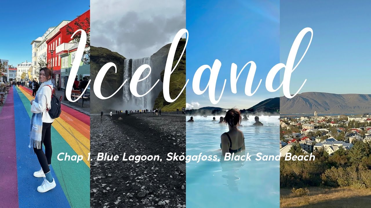 ICELAND VLOG 🇮🇸 Soaking in Blue Lagoon / Road Trippin' / Car Stuck in Sand / Nature All Around
