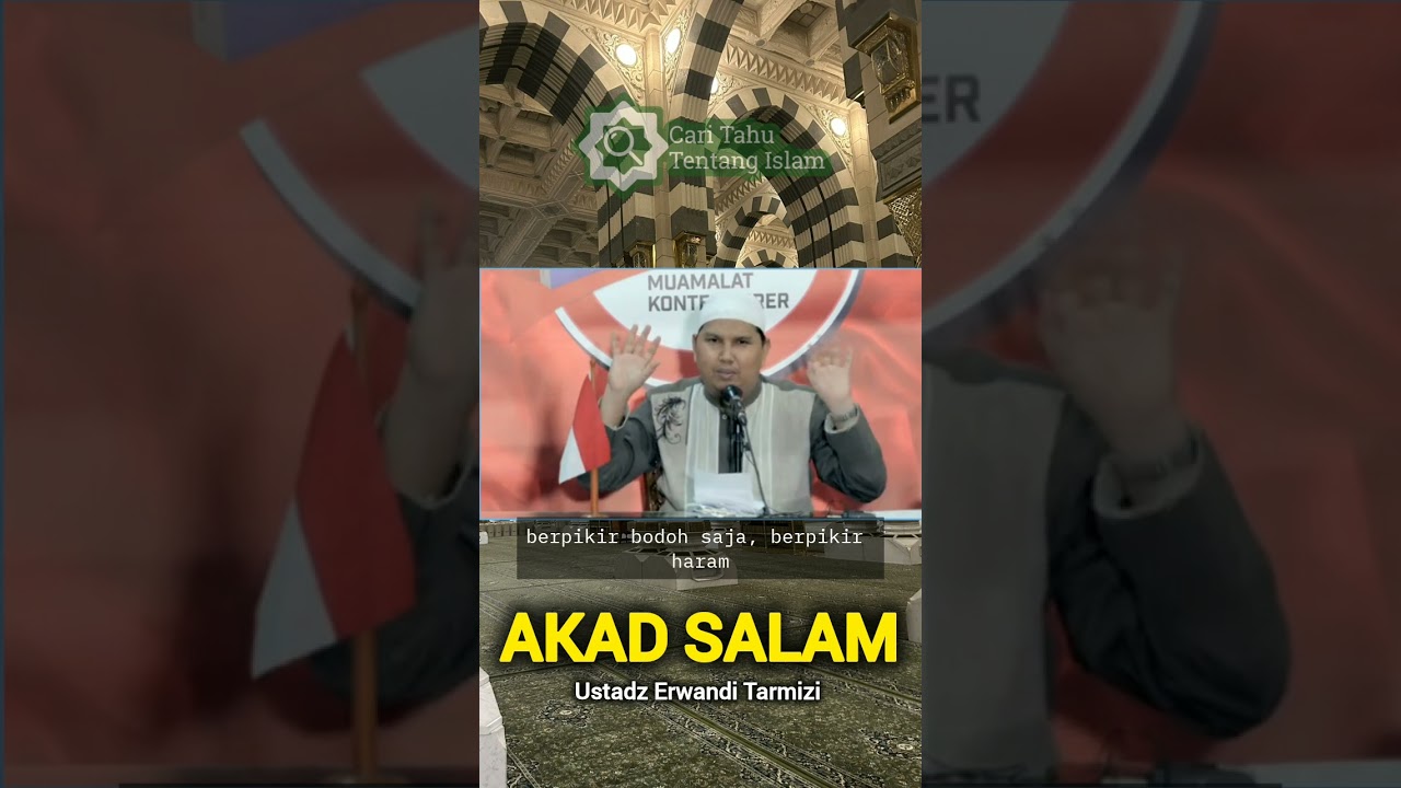 AKAD SALAM | Ustadz Erwandi Tarmizi #akad #salam #dagang #ekonomi #Madinah #Rasulullah