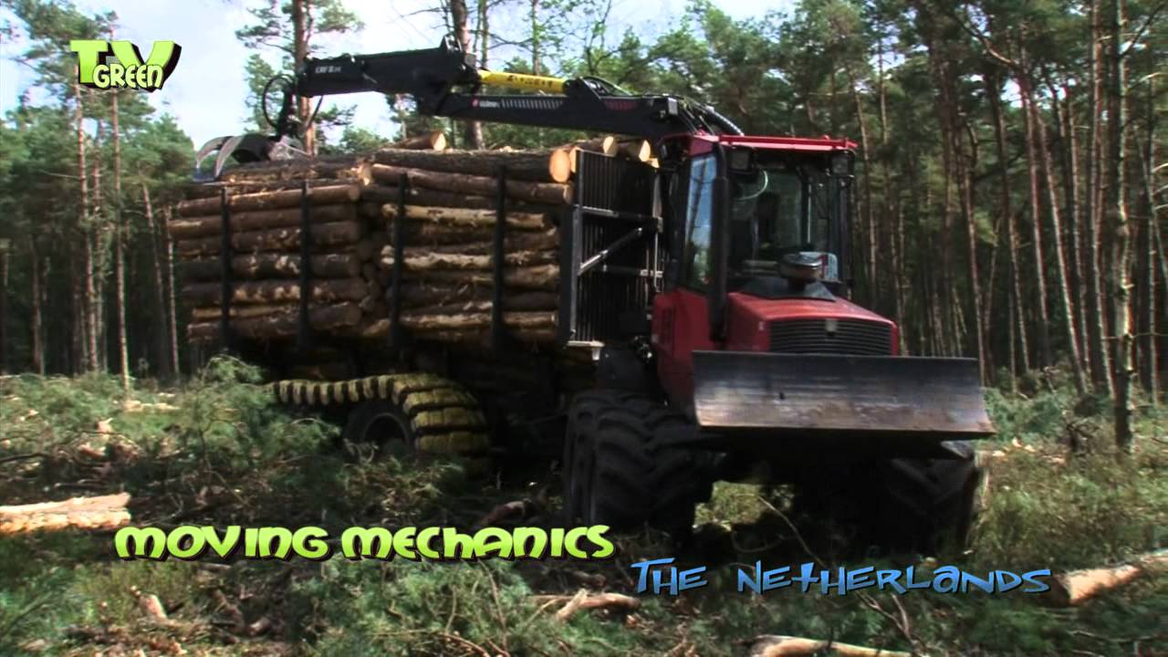 Timberjack 1270 Harvester & Valmet 840.3 Forwarder in de bosbouw