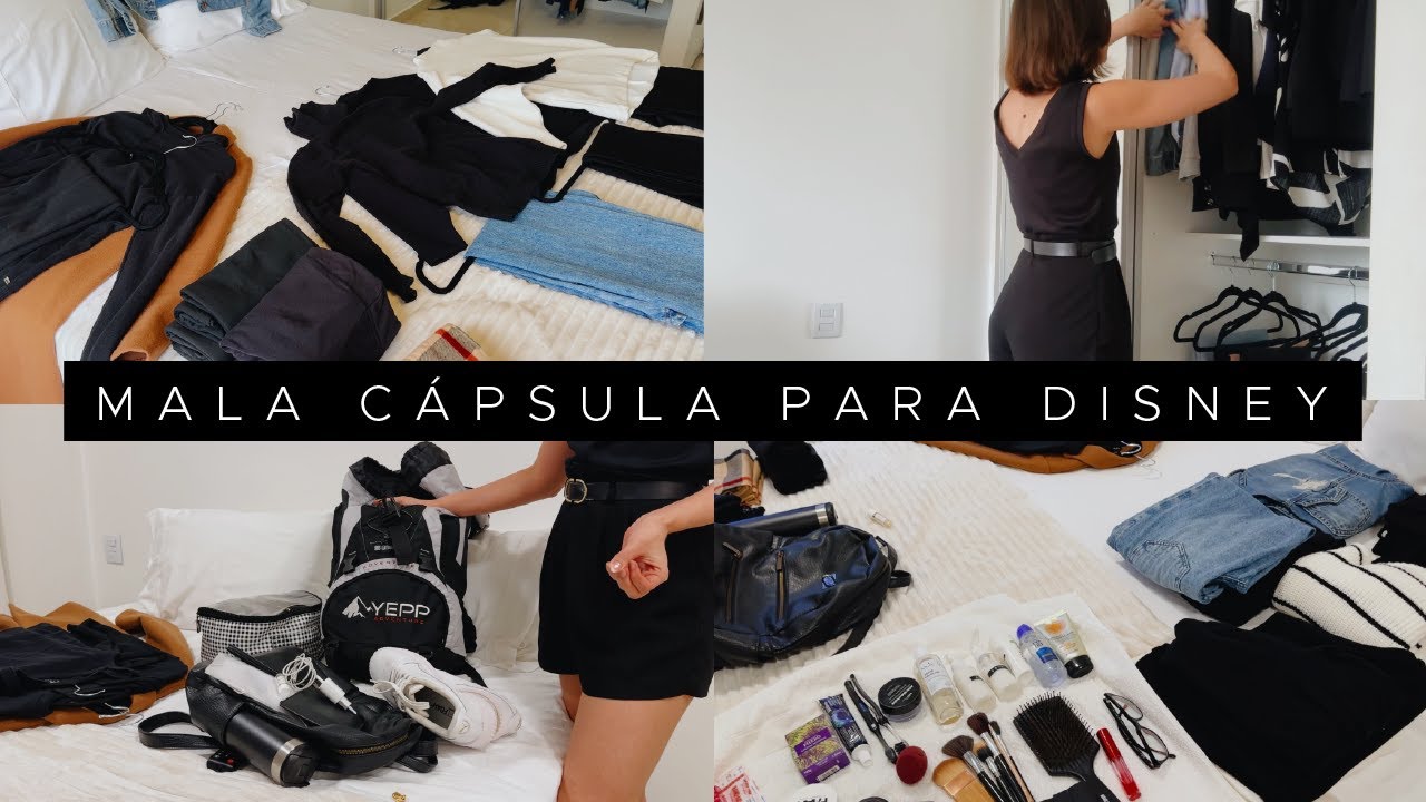 MALA MINIMALISTA para 10 DIAS em ORLANDO no INVERNO (JANEIRO)