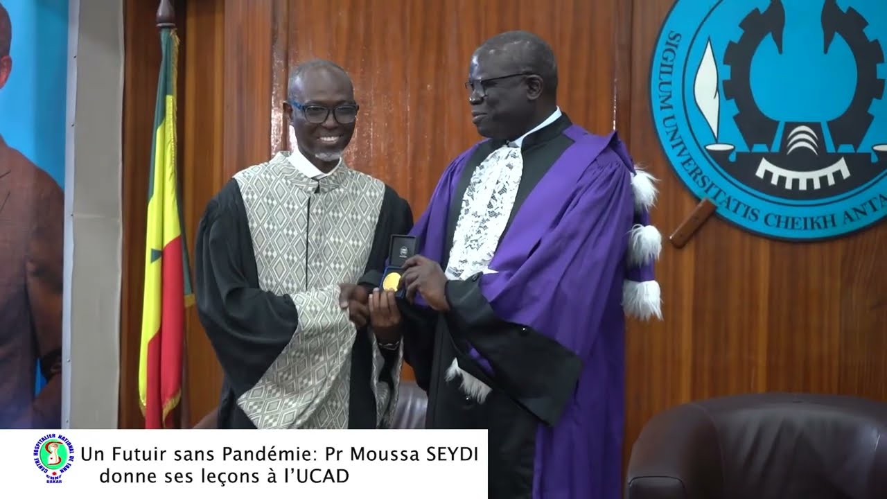 CHNU de Fann | Un futur sans pandémie ? Leçon inaugurale du Pr Moussa Seydi à l’UCAD. #CHNUF  #UCAD