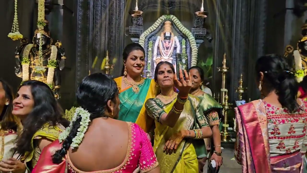 Roja attended Grand Wedding Ceremony in Hyderabad