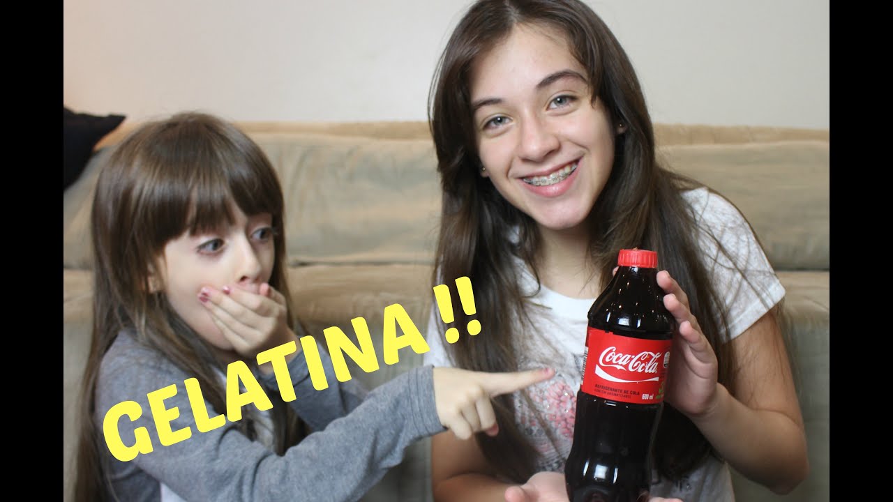 DIY COCA COLA DE GELATINA - SOPHIA SANTINA