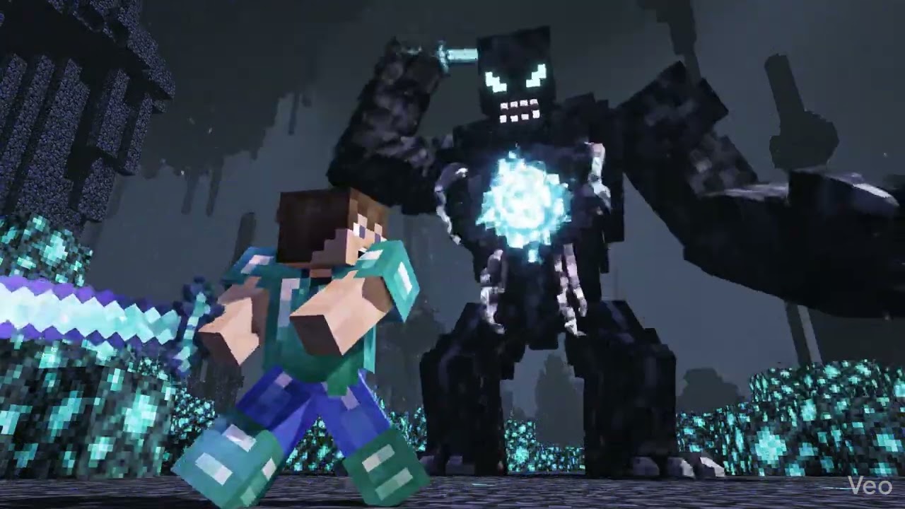 Minecraft Steve vs Warden | Epic Cinematic Battle