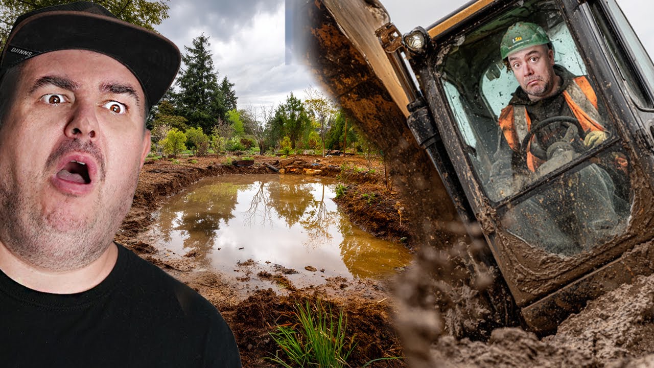 Daz & Will Destroy Daz's Garden | Daz's Pond