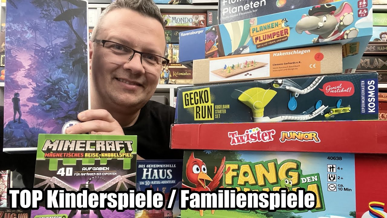 Top Kinderspiele und Familienspiele 2023 Teil 1 - nicht nur für Ostern