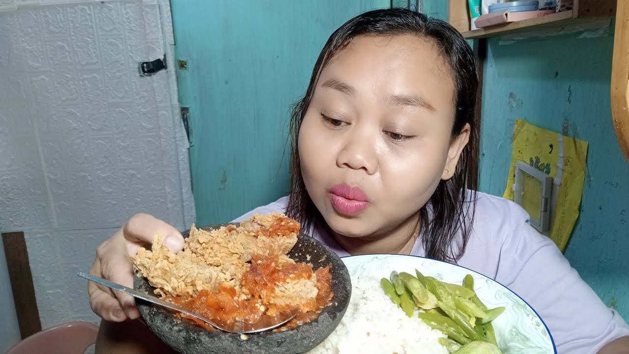  SAMBAL AYAM GEPREK LALAP PETE