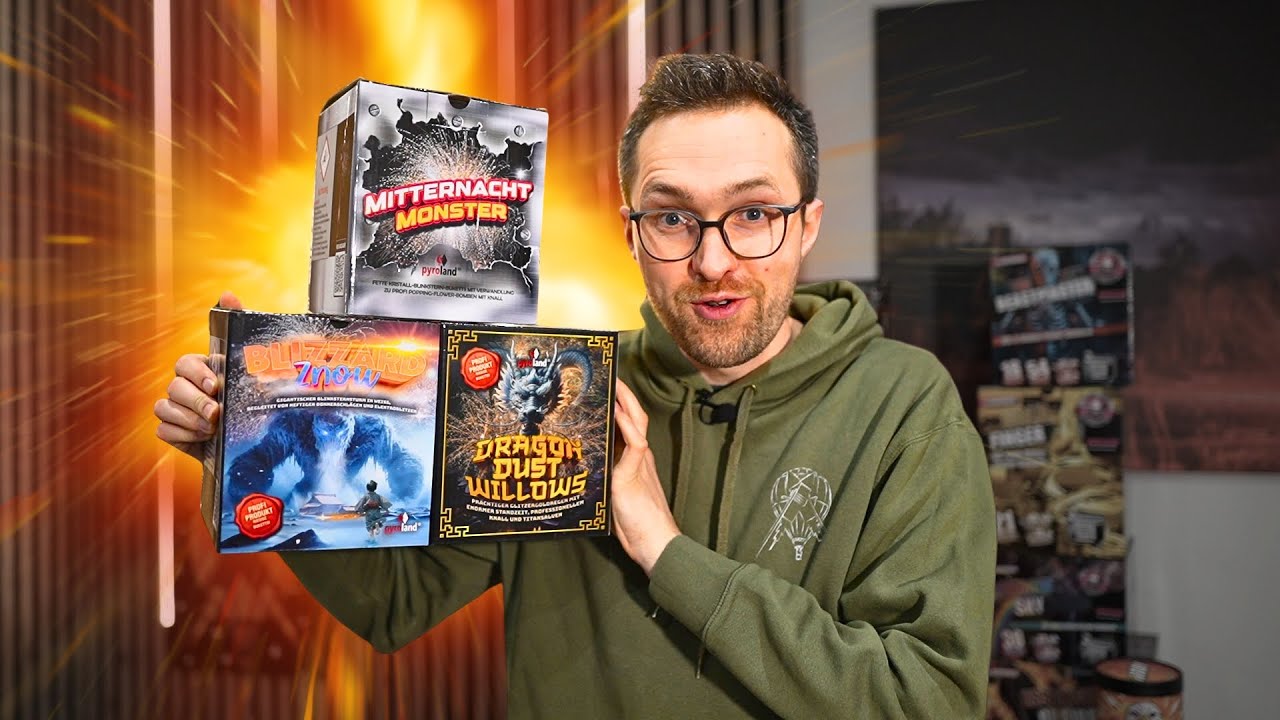 Wir testen 3 Pyroland-NEUHEITEN!